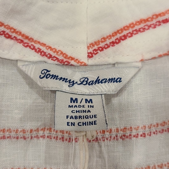 NWT Tommy Bahama Marcella Stripe Linen Jacket - Picture 5 of 6